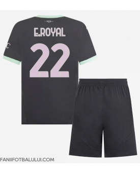 AC Milan Emerson Royal #22 Echipament de Fotbal Replică 2024-25 Copii Treilea (+ Șorturi)